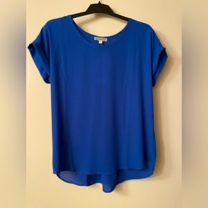 Light weight Royal Blue summer top.